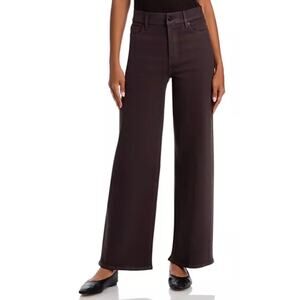 FRAME NWOT Le Slim Palazzo High Rise Jeans in Truffle Coated. Size 27 $328 MSRP